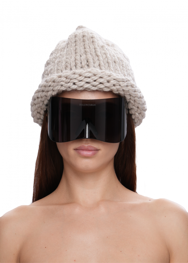 Шапка FLUFFY - sand