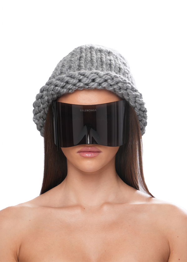 Шапка FLUFFY - grey