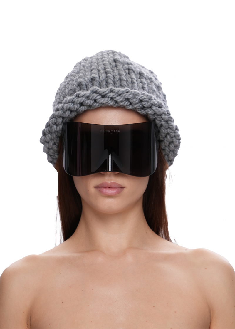 Шапка FLUFFY - grey