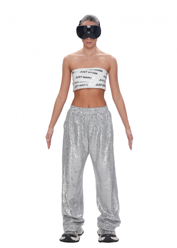 Брюки GLOW - silver