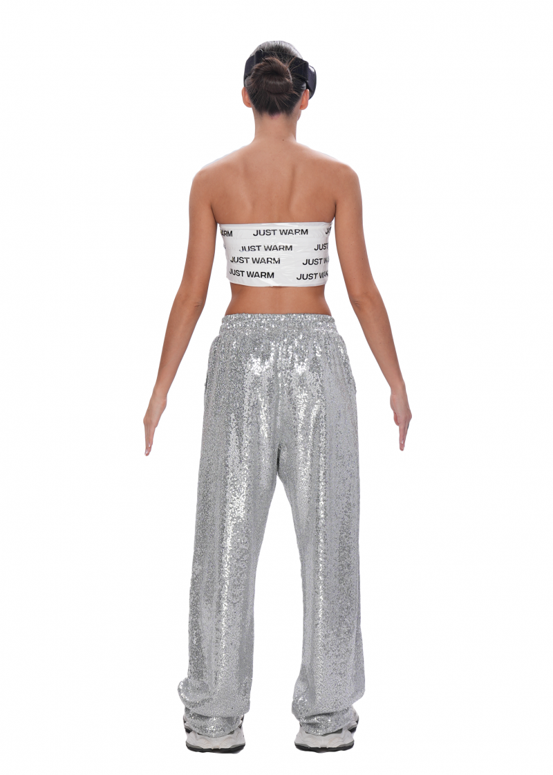 Брюки GLOW - silver