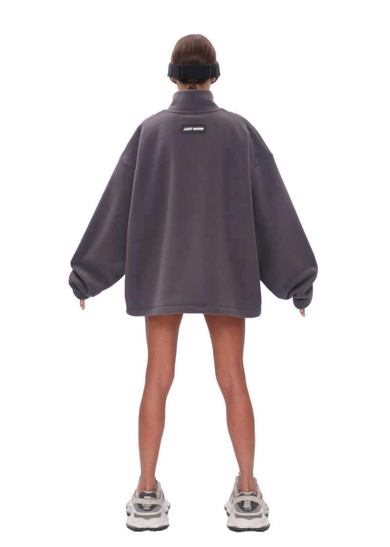 Свитшот FLEECE ZIP - INK