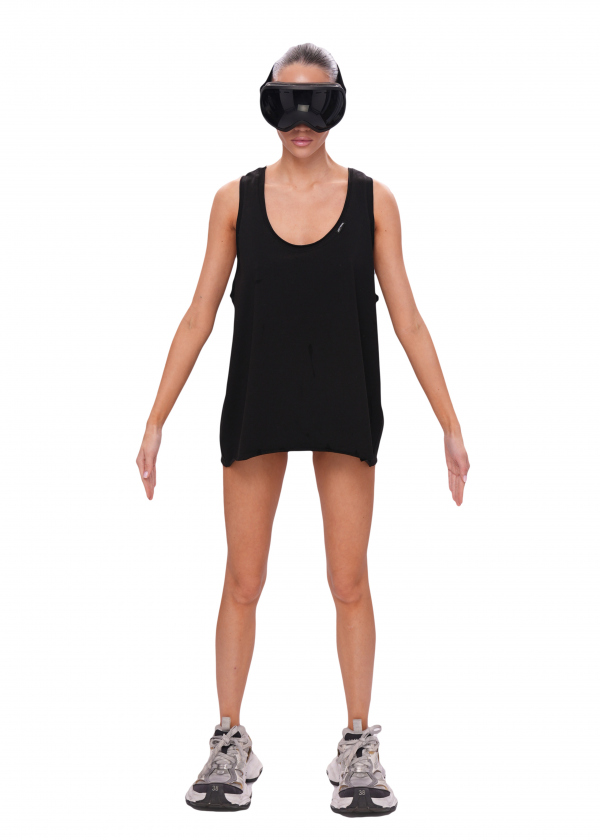 Майка BLANK - black