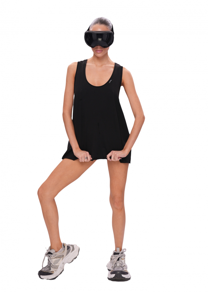 Майка BLANK - black