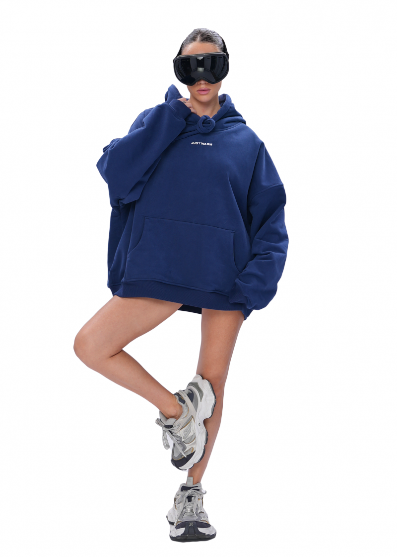 Худи BASE - deep blue