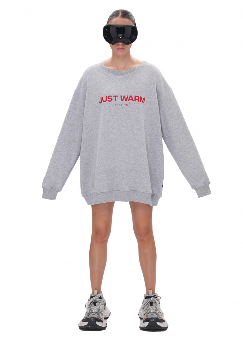 Свитшот LOGO - melange