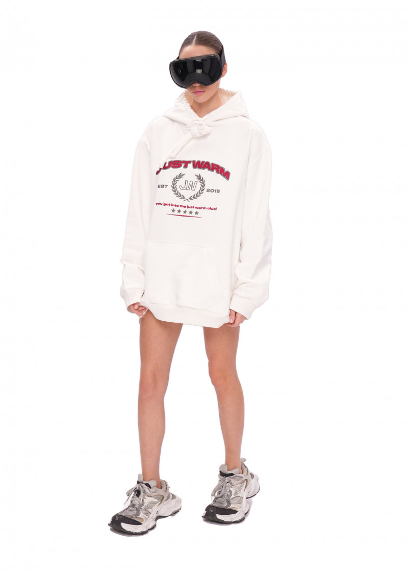 Худи UNIVERSITY 2.0 - milk