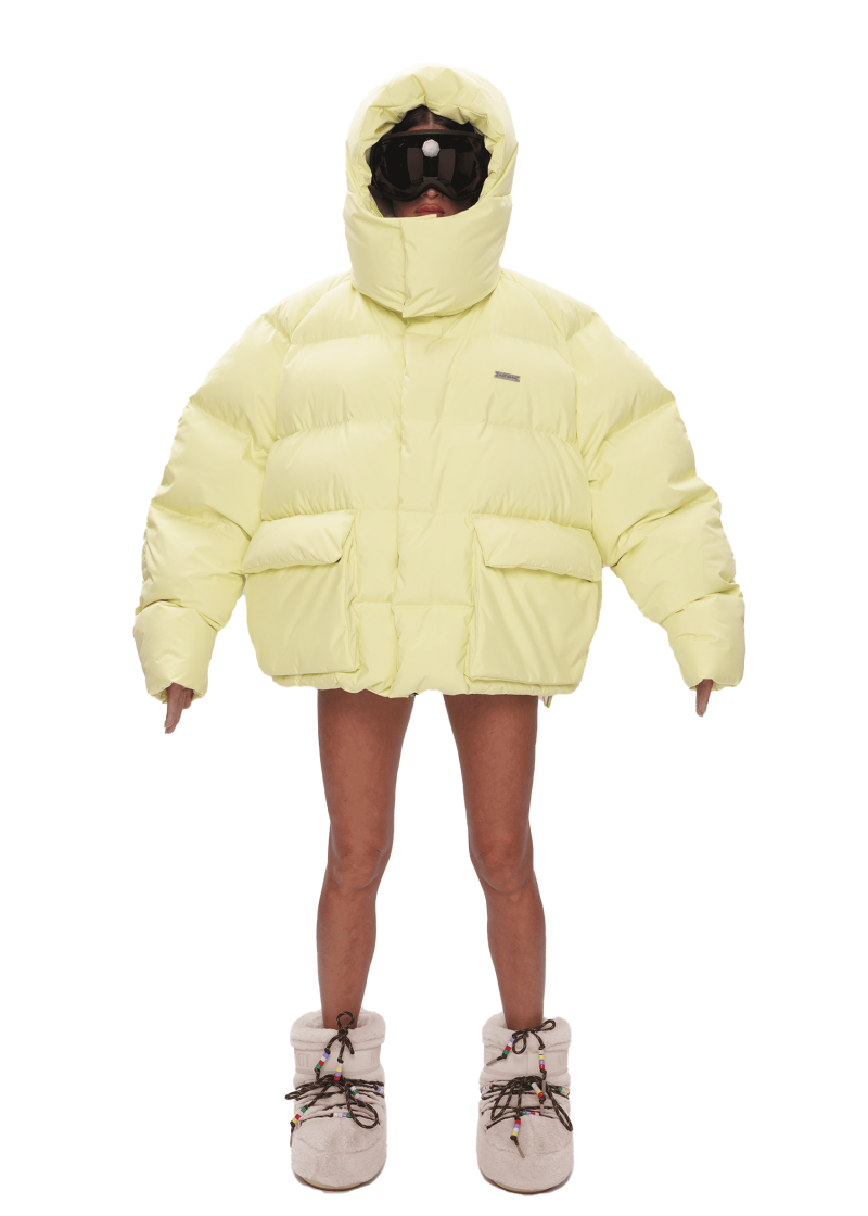 Куртка FLUFFY - lemon