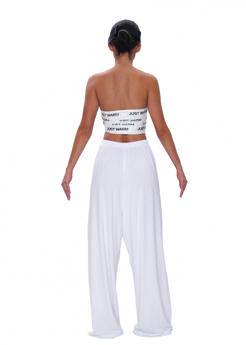 Джоггеры VISCOSE - white