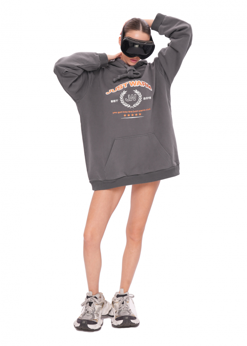 Худи UNIVERSITY 2.0 - dark grey