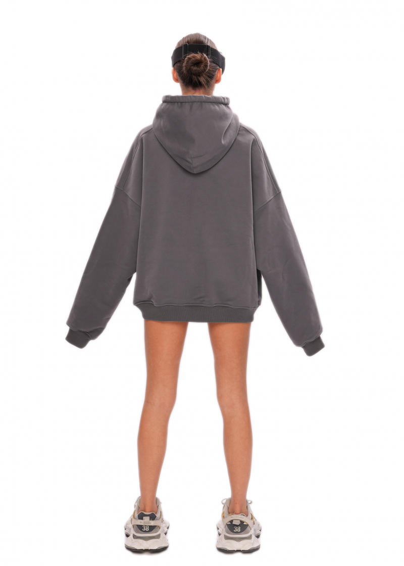 Худи COLLEGE - dark grey