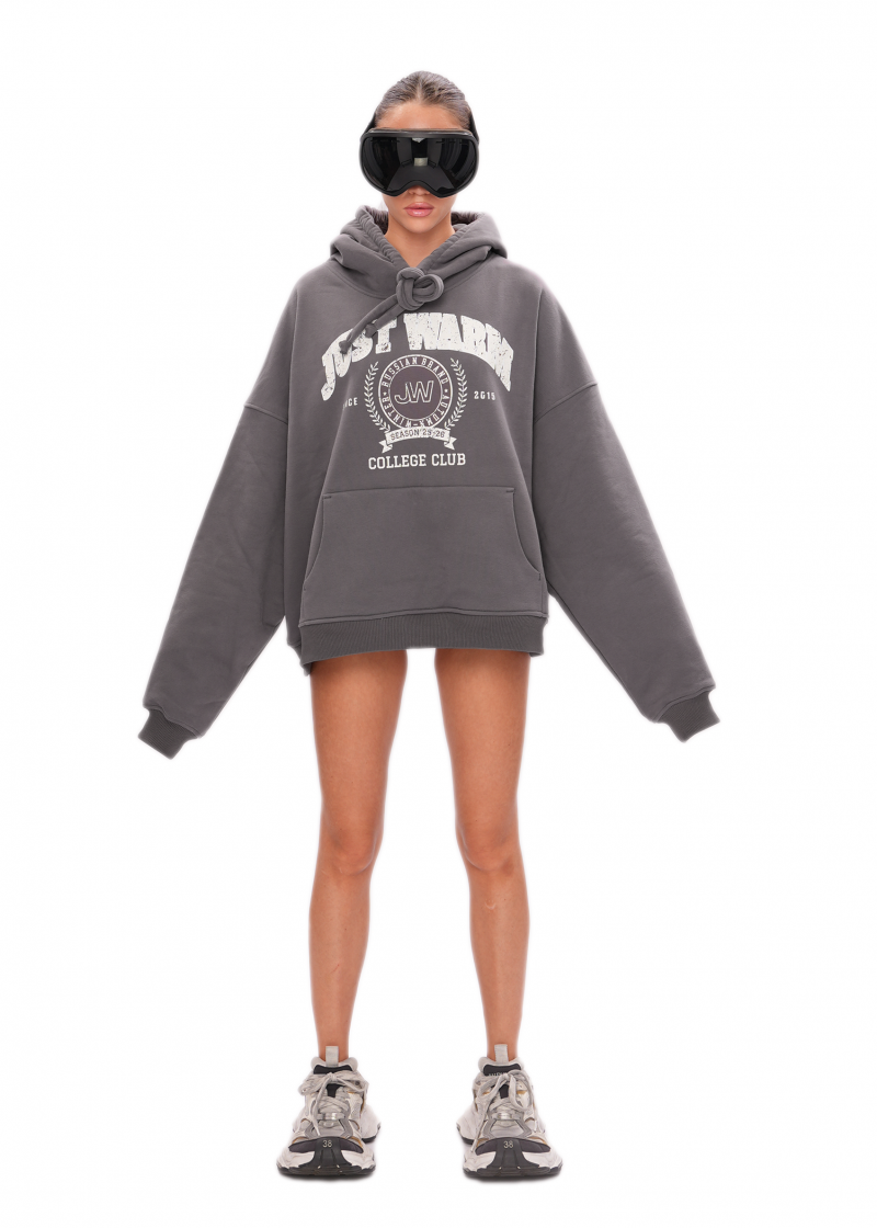 Худи COLLEGE - dark grey