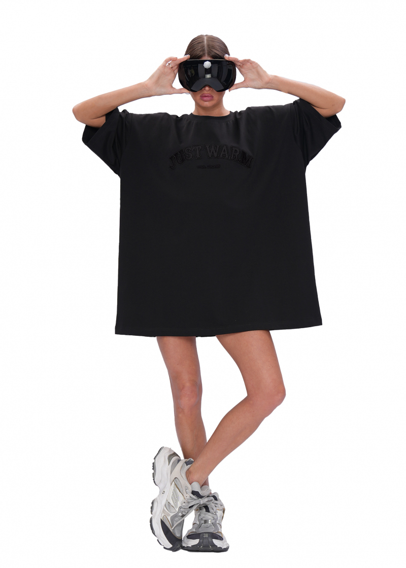 Футболка UNIVERSITY - black/black