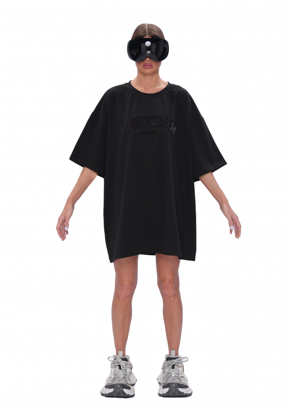 Футболка UNIVERSITY - black/black