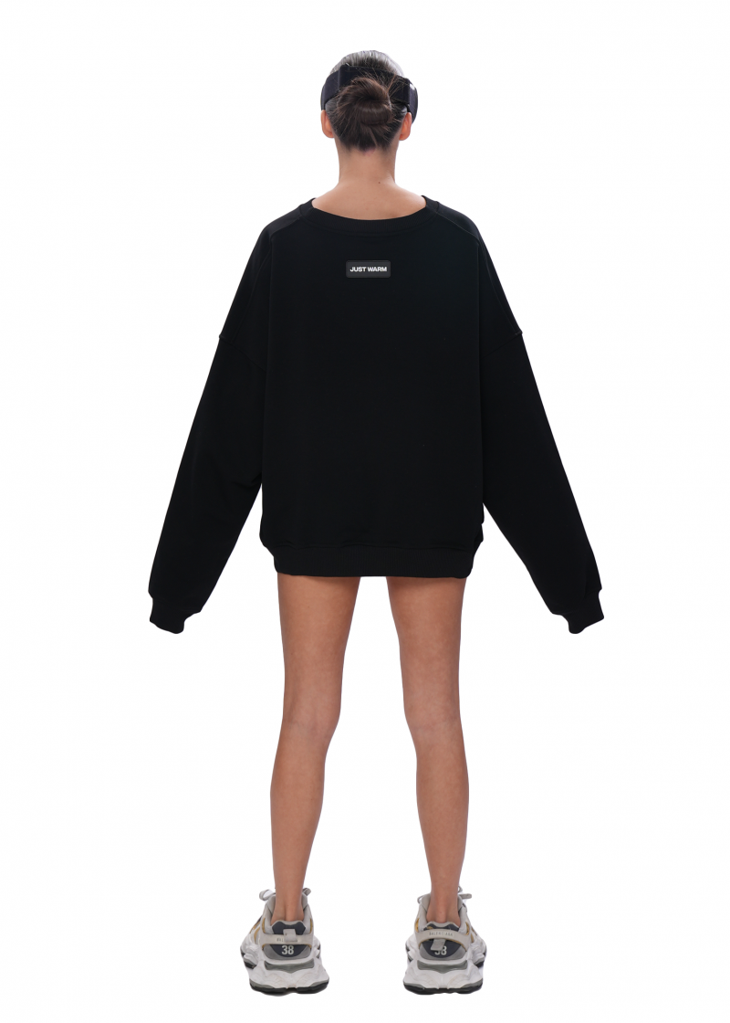 Свитшот GLOW - black