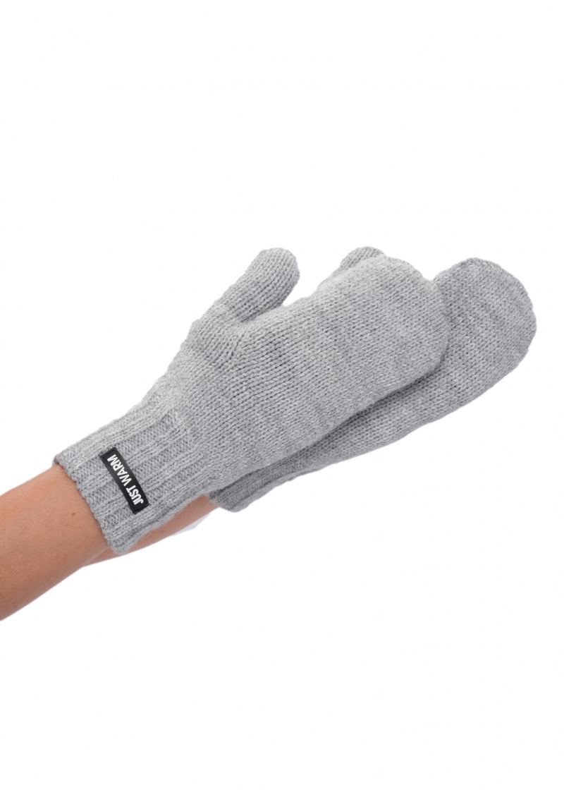 Варежки WARM - grey