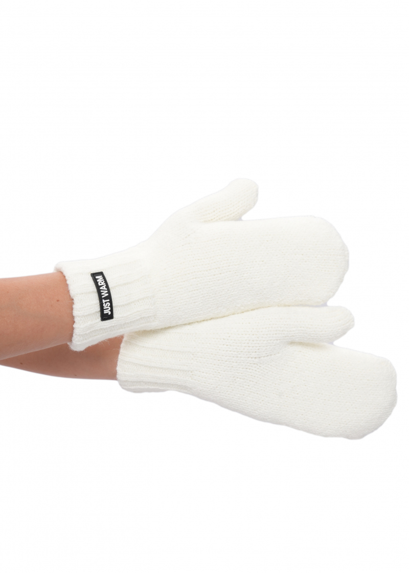 Варежки WARM - milk