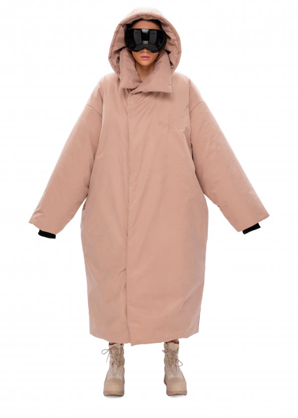 Длинная куртка TAKE - nude