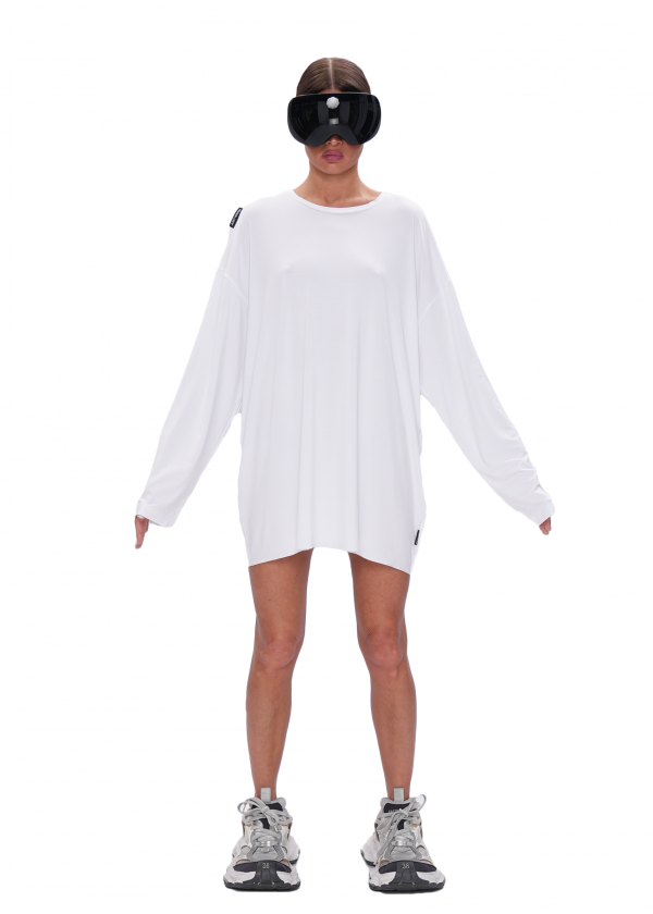 Лонгслив VISCOSE - white