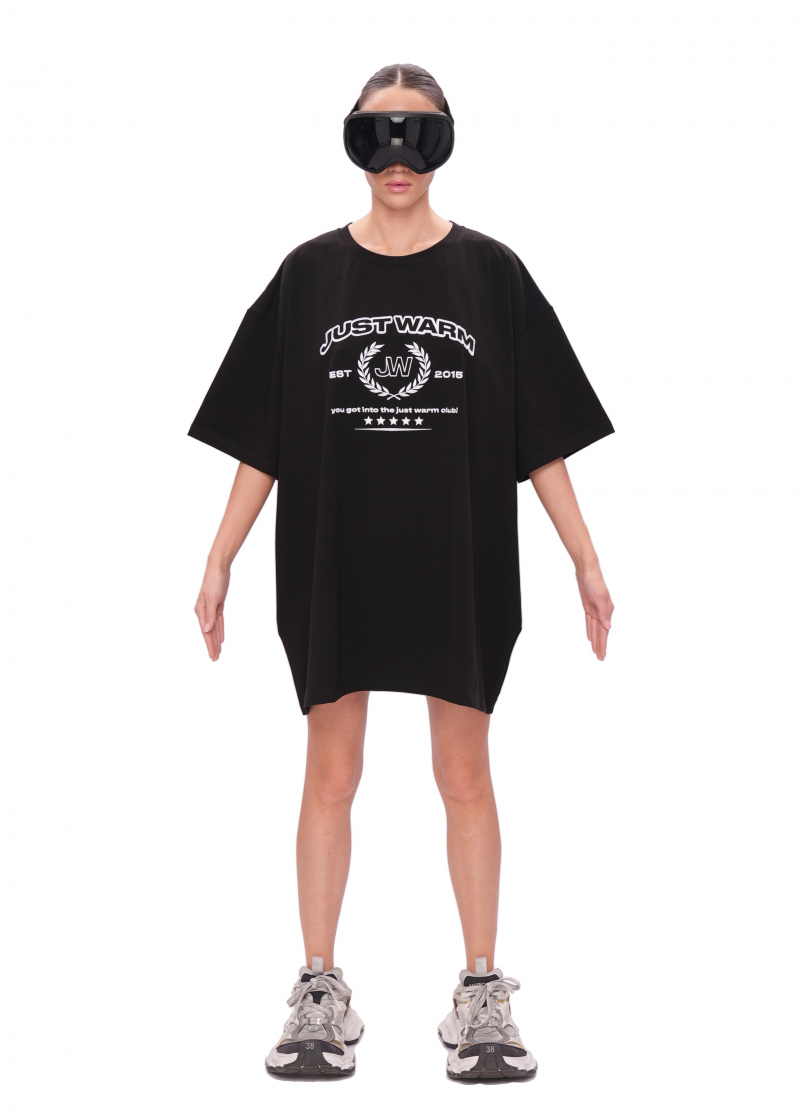 Футболка UNIVERSITY 2.0 - black/white