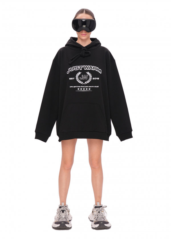 Худи UNIVERSITY 2.0 - black