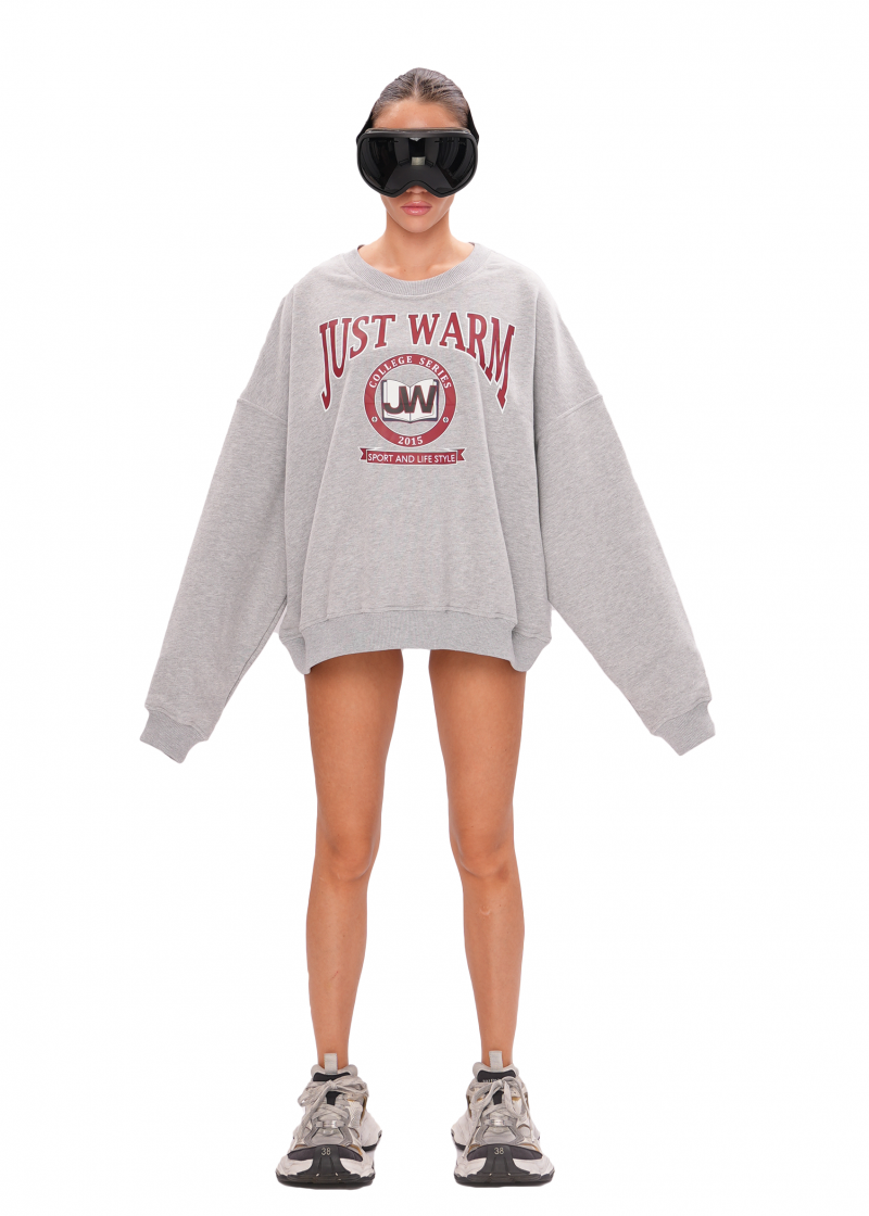 Свитшот COLLEGE - melange