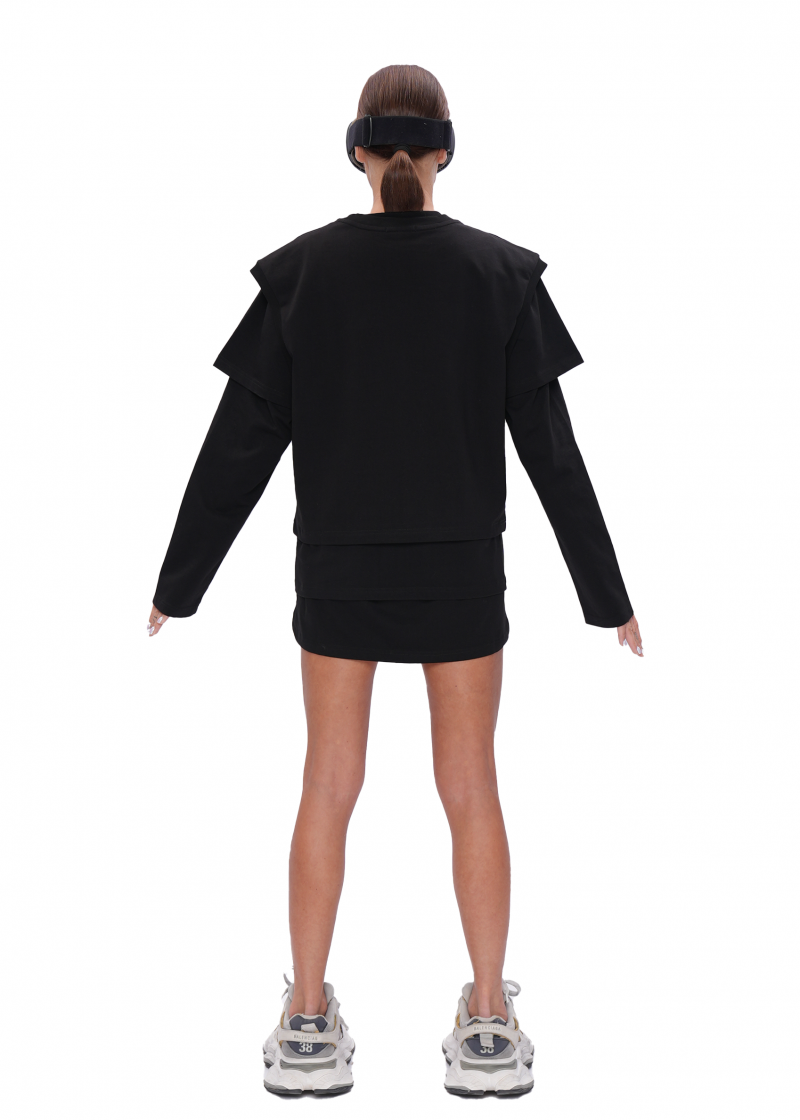 Лонгслив 3 in 1 - black