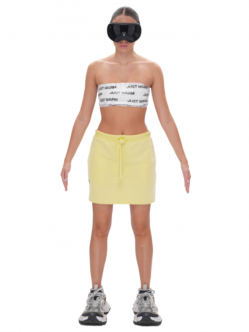 Юбка MINI - lemon