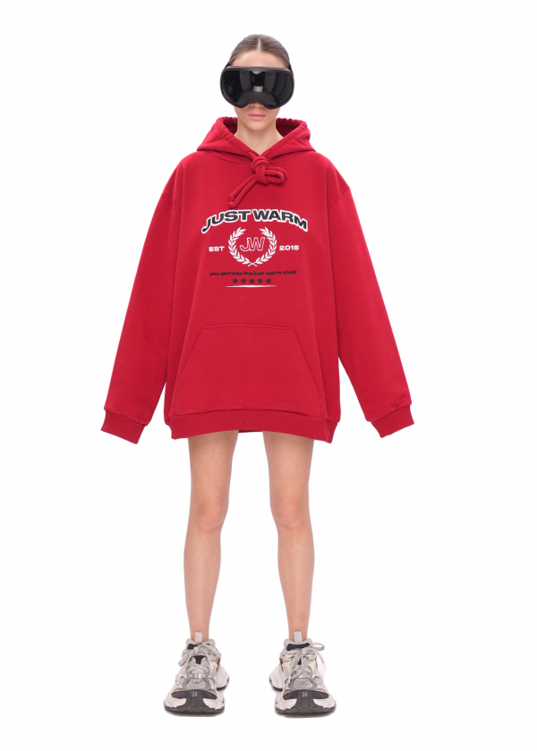 Худи UNIVERSITY 2.0 - red