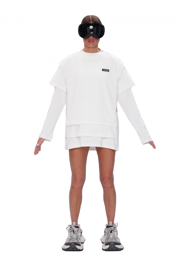 Лонгслив 3 in 1 - milk