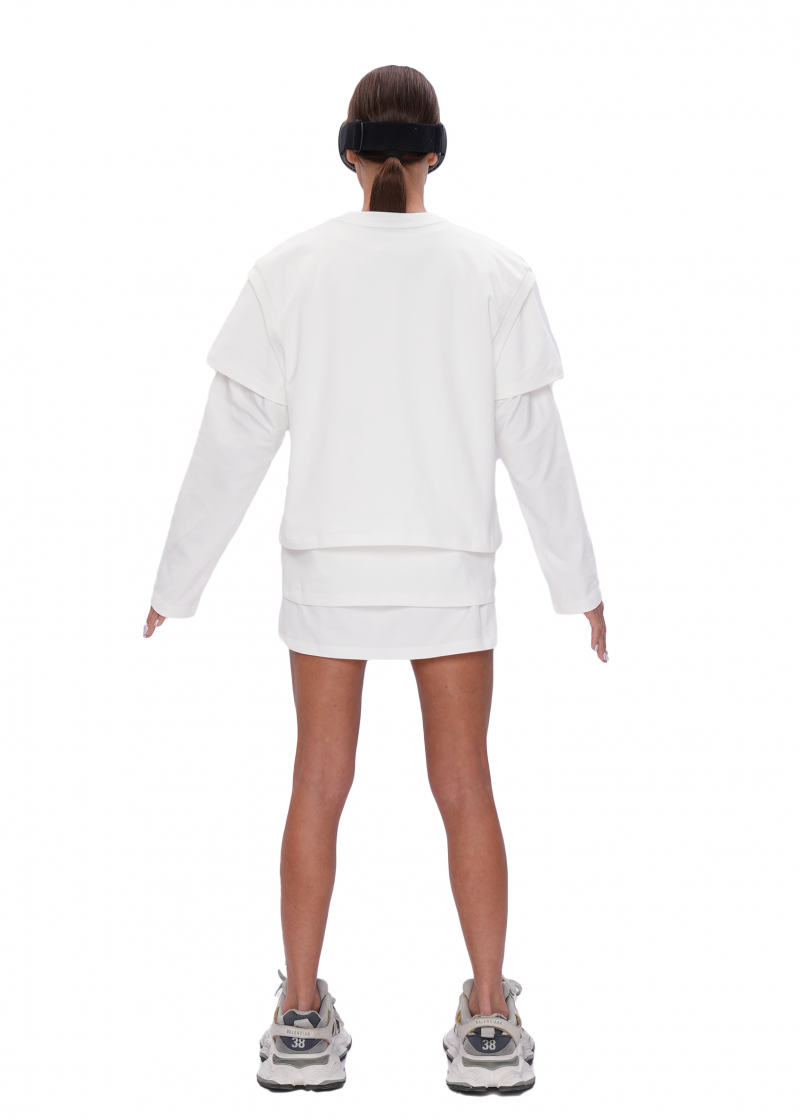 Лонгслив 3 in 1 - milk