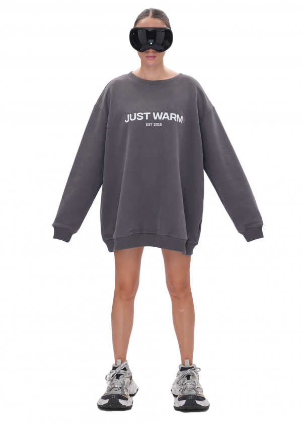 Свитшот LOGO - dark grey