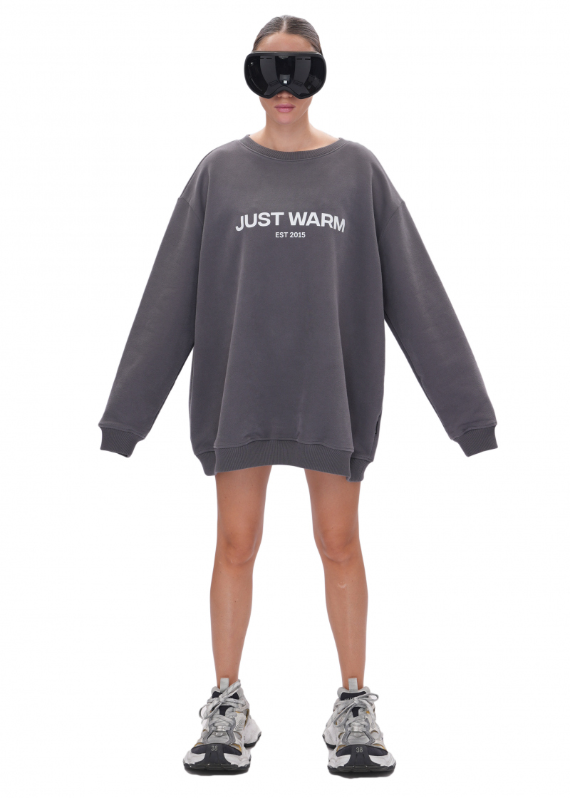 Свитшот LOGO - dark grey