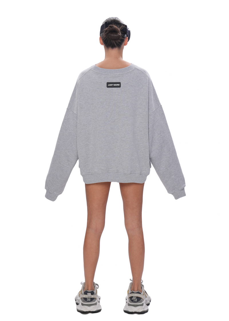 Свитшот GLOW - melange