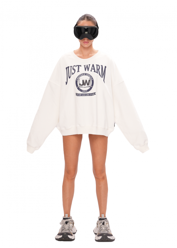 Свитшот COLLEGE - milk