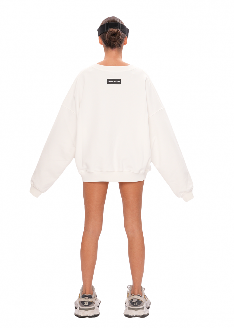 Свитшот COLLEGE - milk