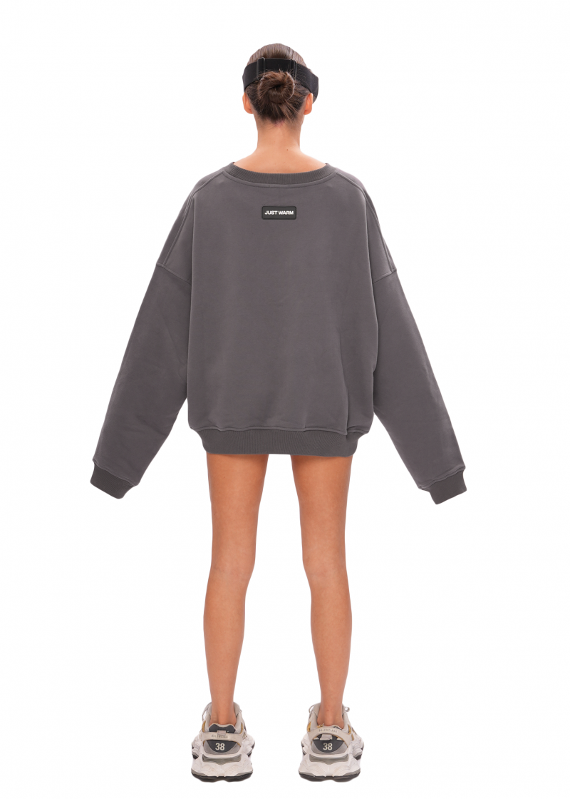 Свитшот COLLEGE - dark grey