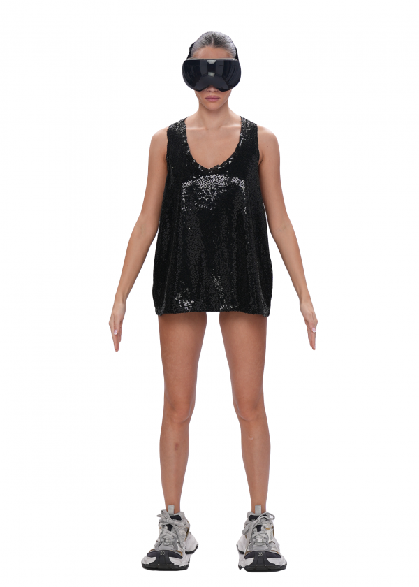 Майка GLOW - black