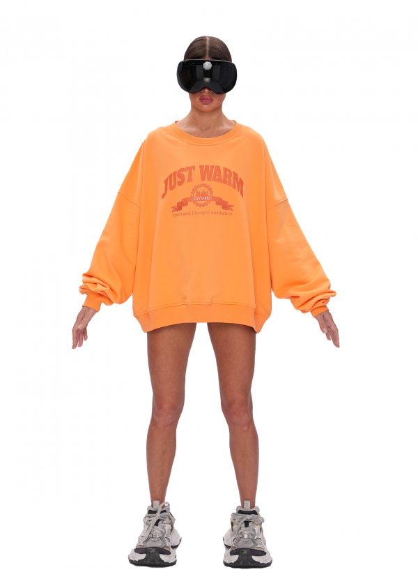 Cвитшот CITY VIBES - orange