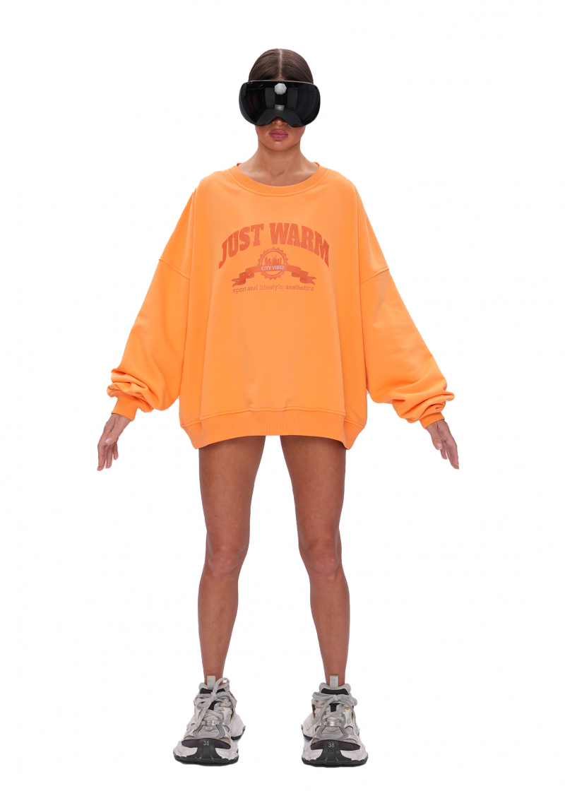 Cвитшот CITY VIBES - orange