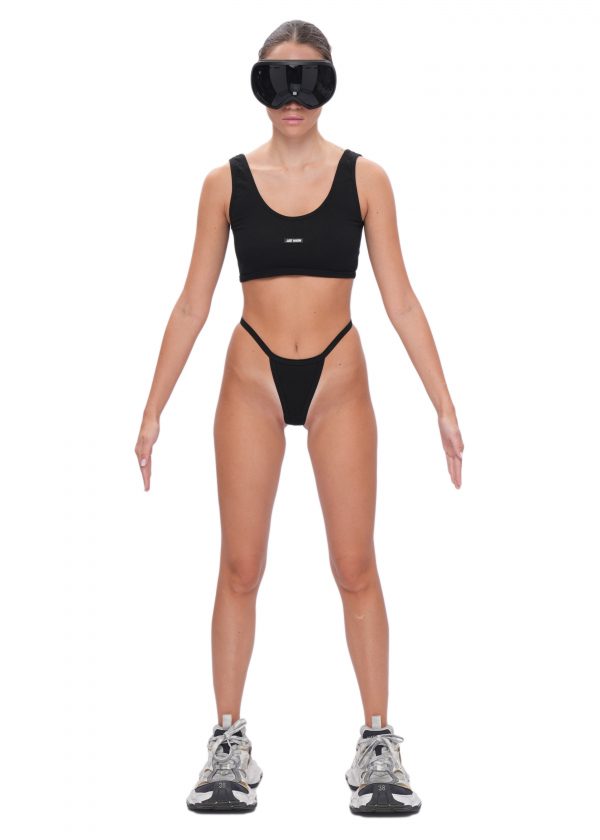 Топ  SLIM - black