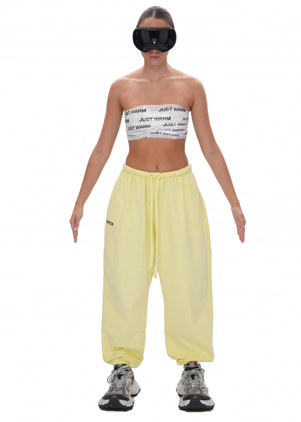 Джоггеры LOGO - lemon