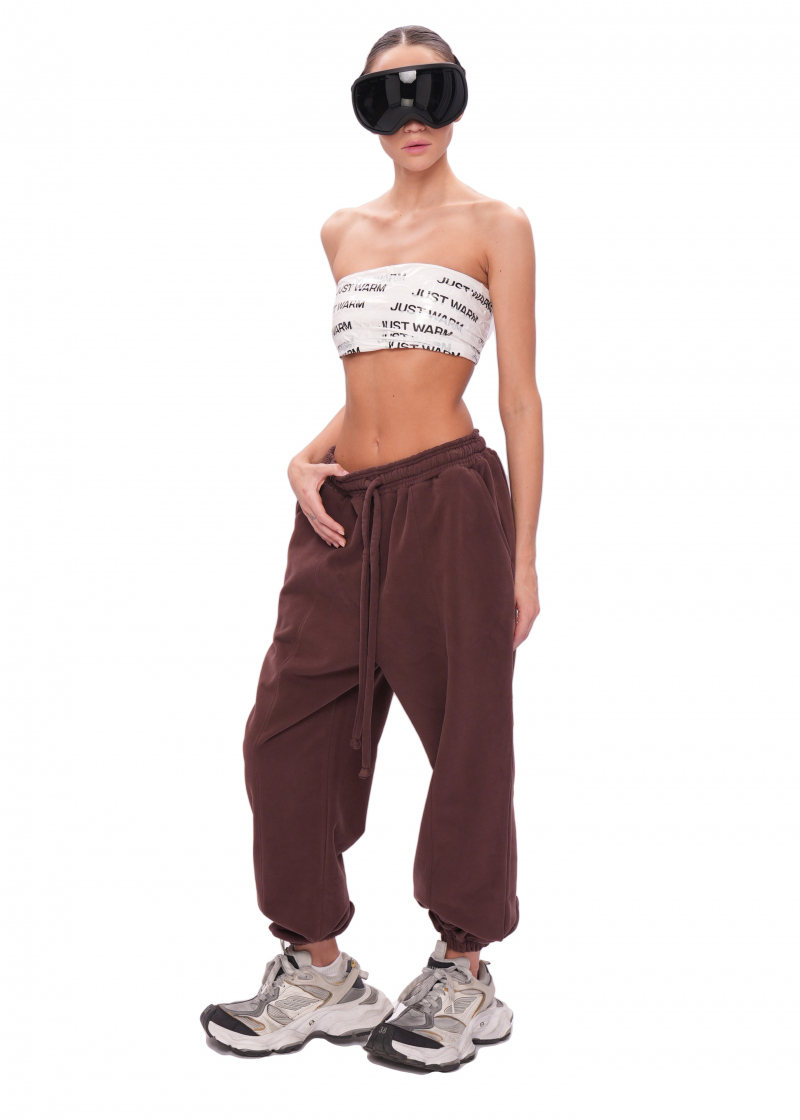 Джоггеры BOYFRIEND 2.0 - brown