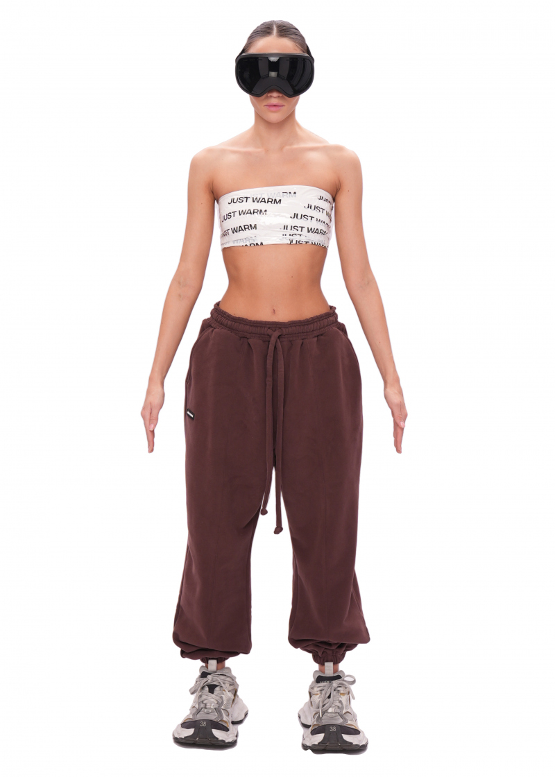 Джоггеры BOYFRIEND 2.0 - brown