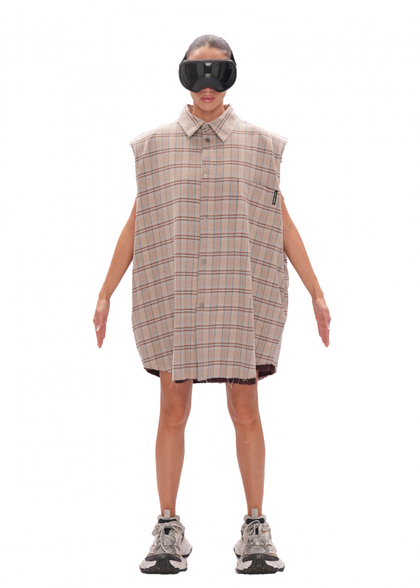 Жилет VINTAGE - beige