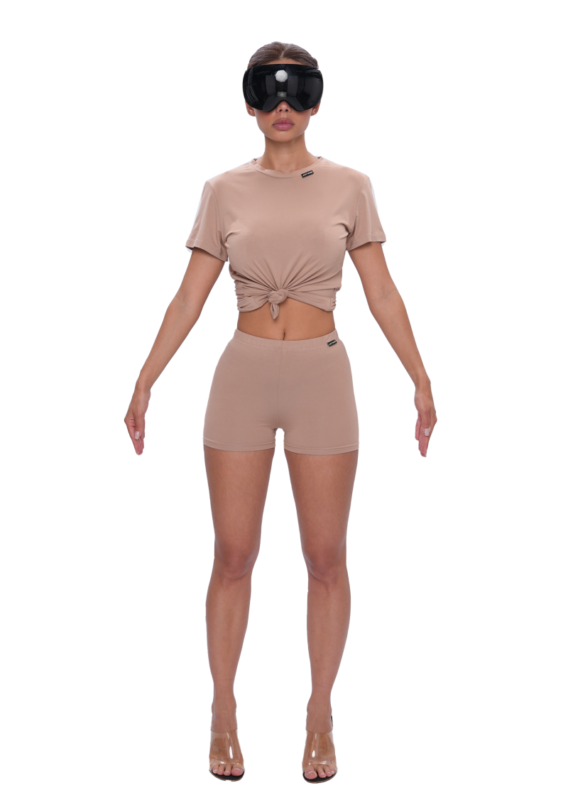 Футболка VISCOSE KNOT - bear