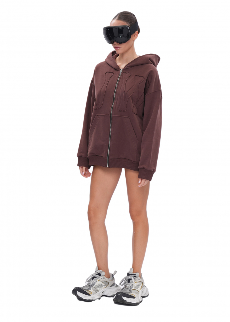 Худи TAKE - brown