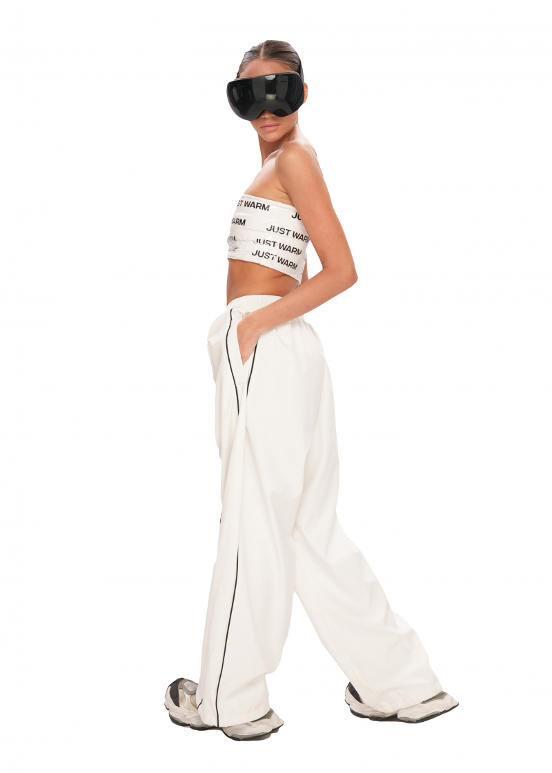 Джоггеры OLD SCHOOL - white