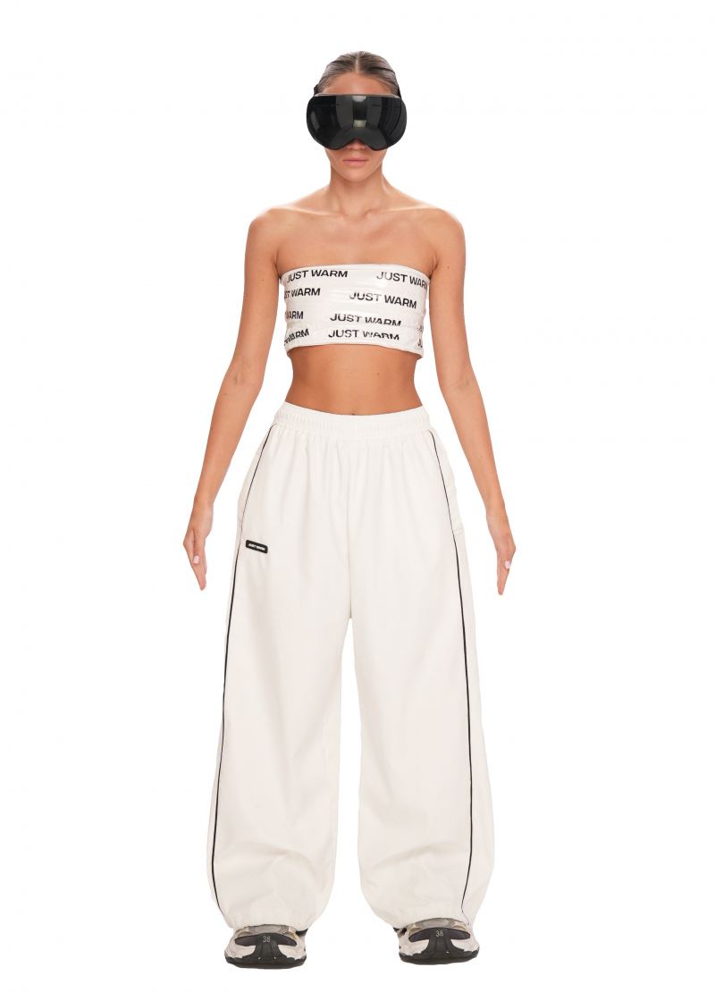 Джоггеры OLD SCHOOL - white