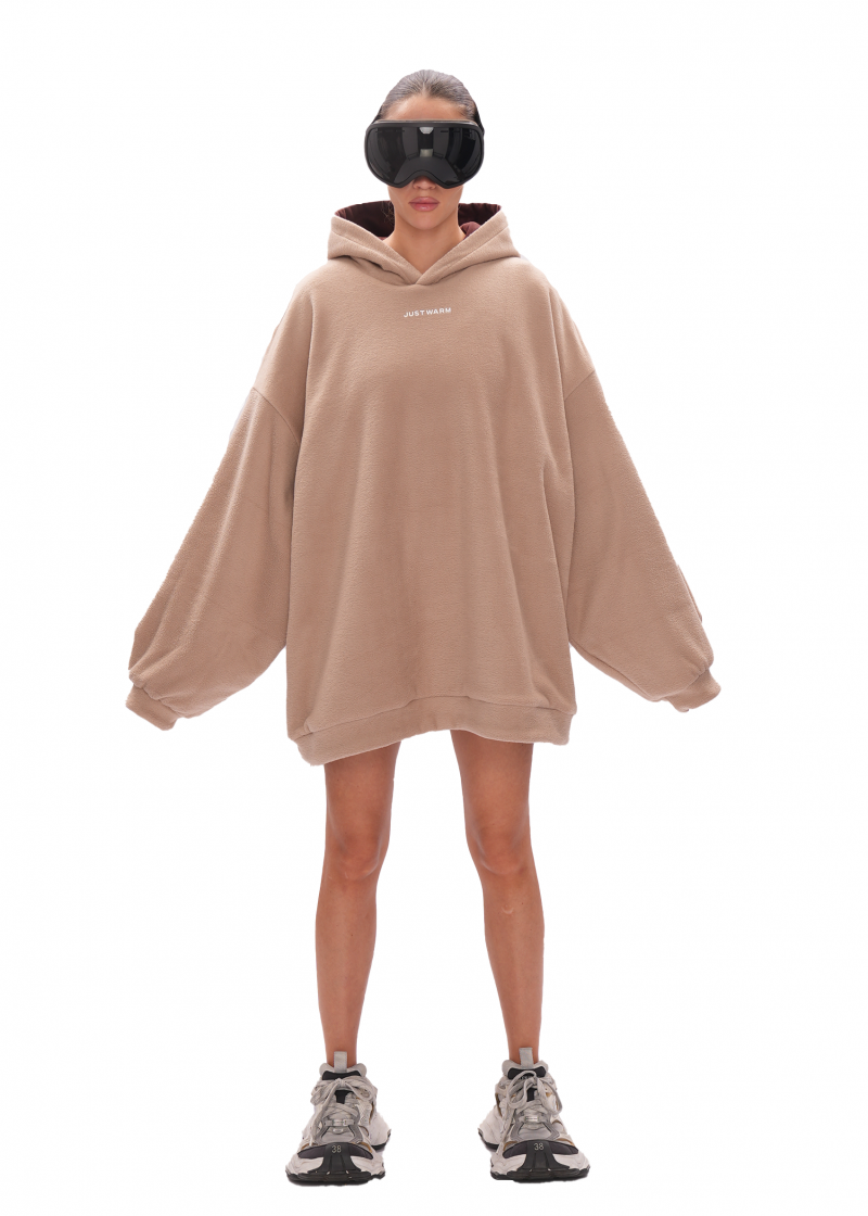 Двухстороннее худи FLEECE - bear